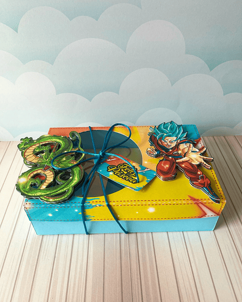 Arquivo de Corte Mini Confeiteiro Dragon Ball - Páscoa