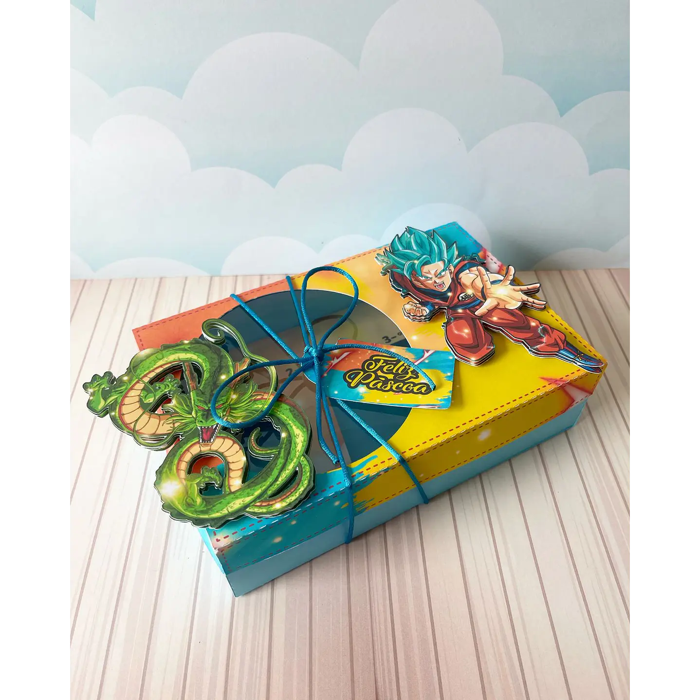 Arquivo de Corte Mini Confeiteiro Dragon Ball - Páscoa 3