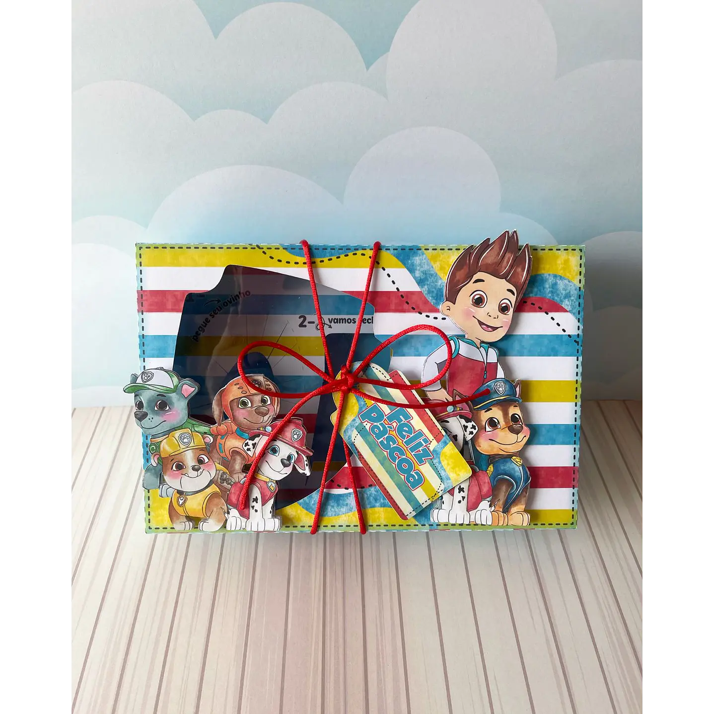 Arquivo de Corte Mini Confeiteiro Patrulha Canina - Páscoa 3