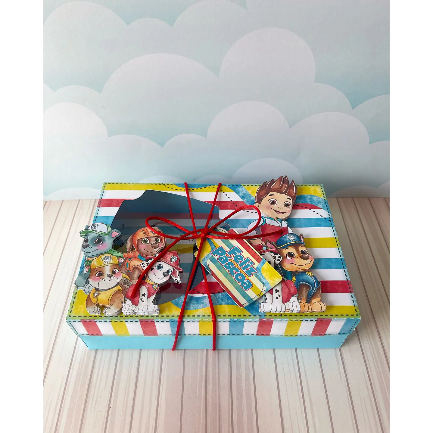 Arquivo de Corte Mini Confeiteiro Patrulha Canina - Páscoa 4