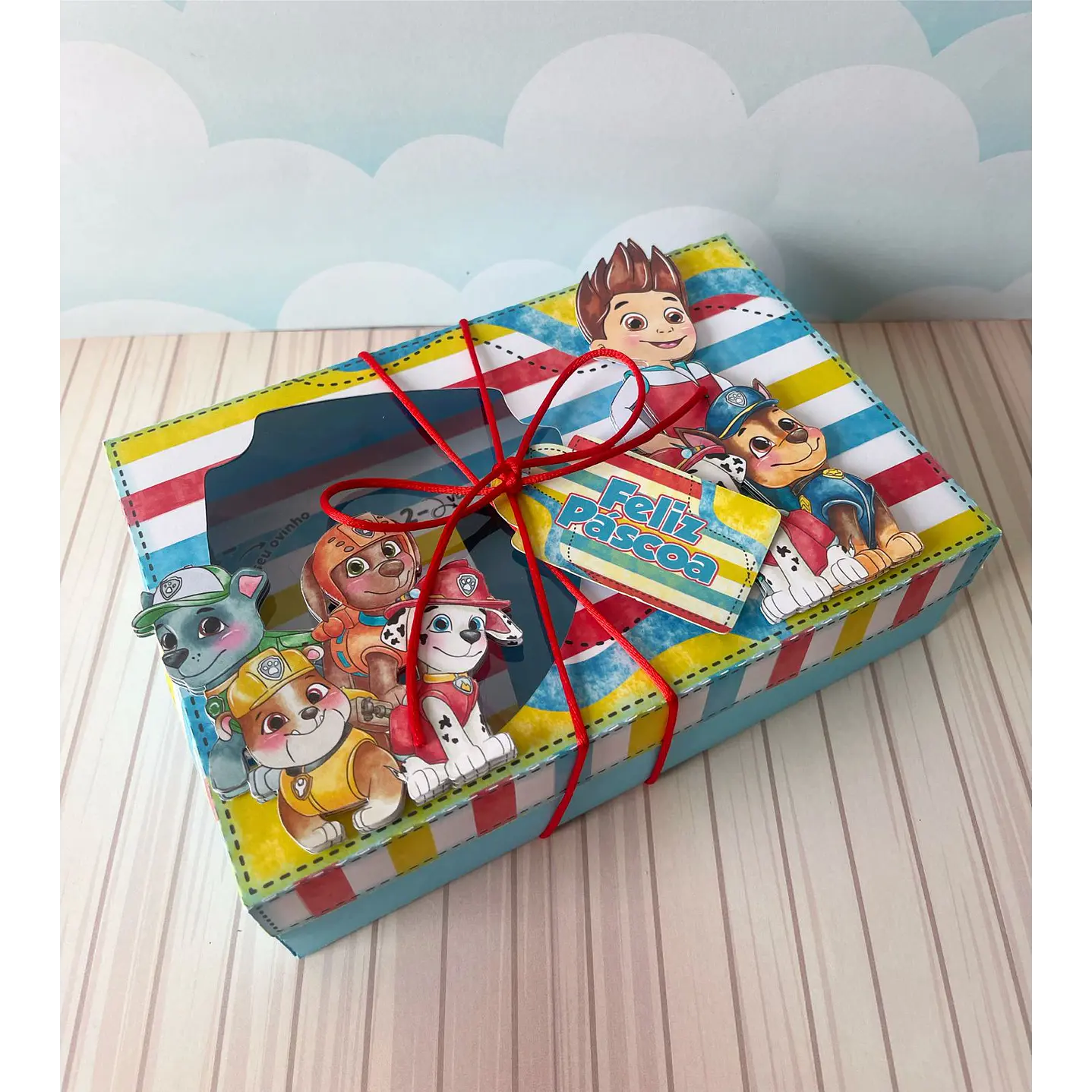 Arquivo de Corte Mini Confeiteiro Patrulha Canina - Páscoa 5