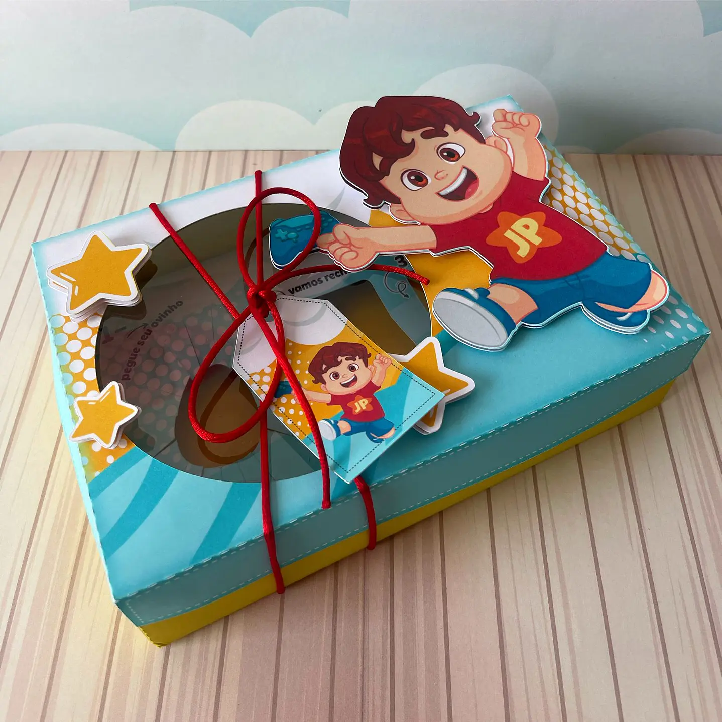 Arquivo de Corte Mini Confeiteiro Maria Clara e JP - Páscoa 4
