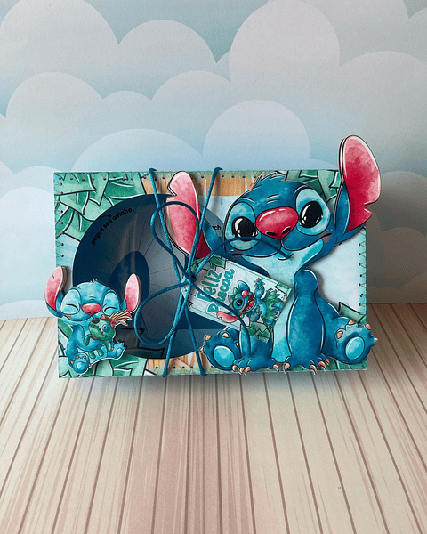 Arquivo de Corte Mini Confeiteiro Stitch - Páscoa