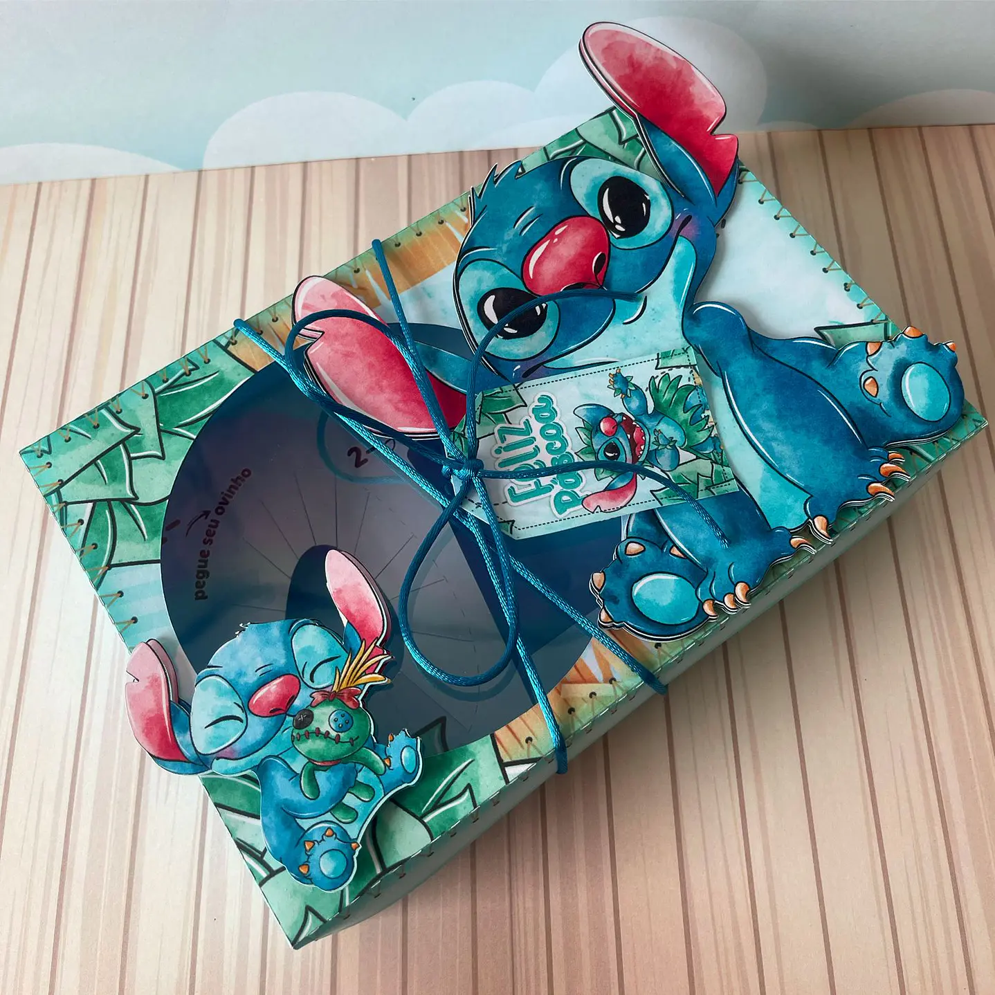 Arquivo de Corte Mini Confeiteiro Stitch - Páscoa 3
