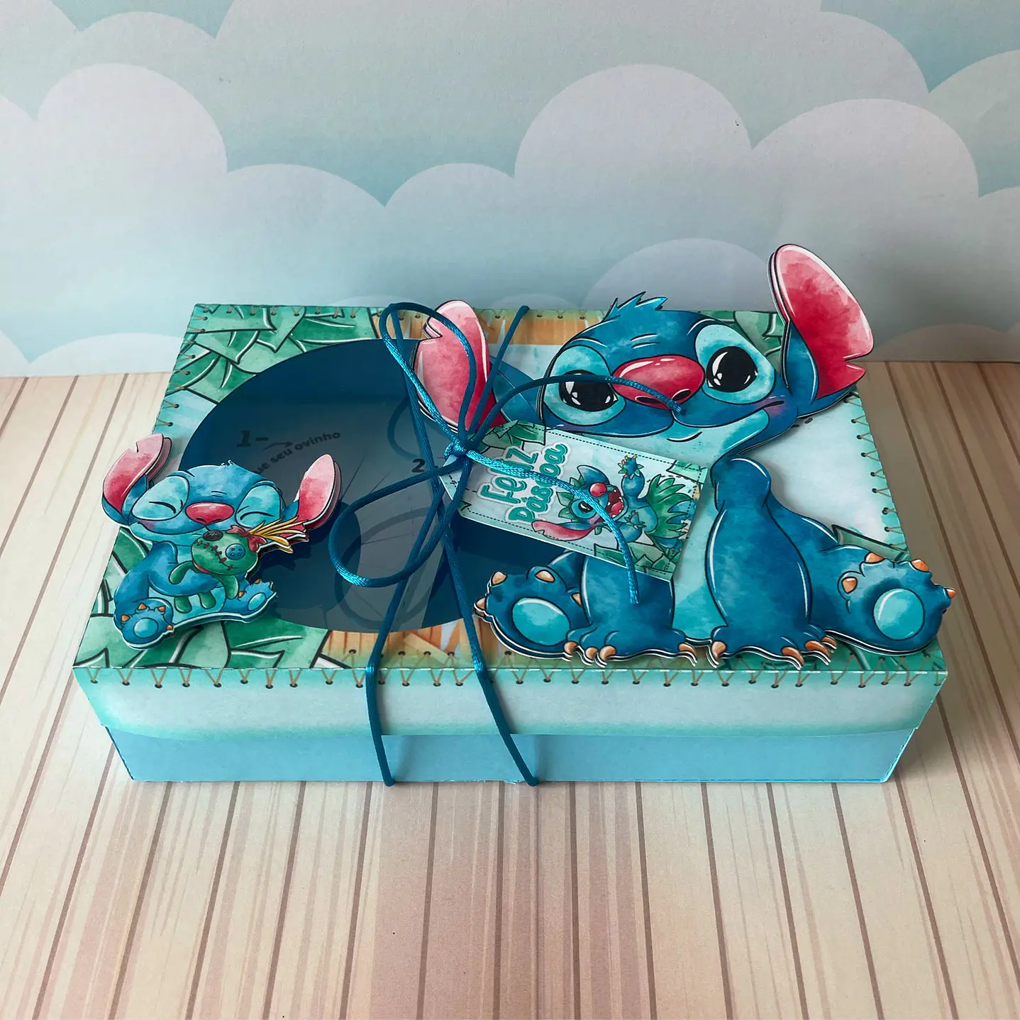 Arquivo de Corte Mini Confeiteiro Stitch - Páscoa 4