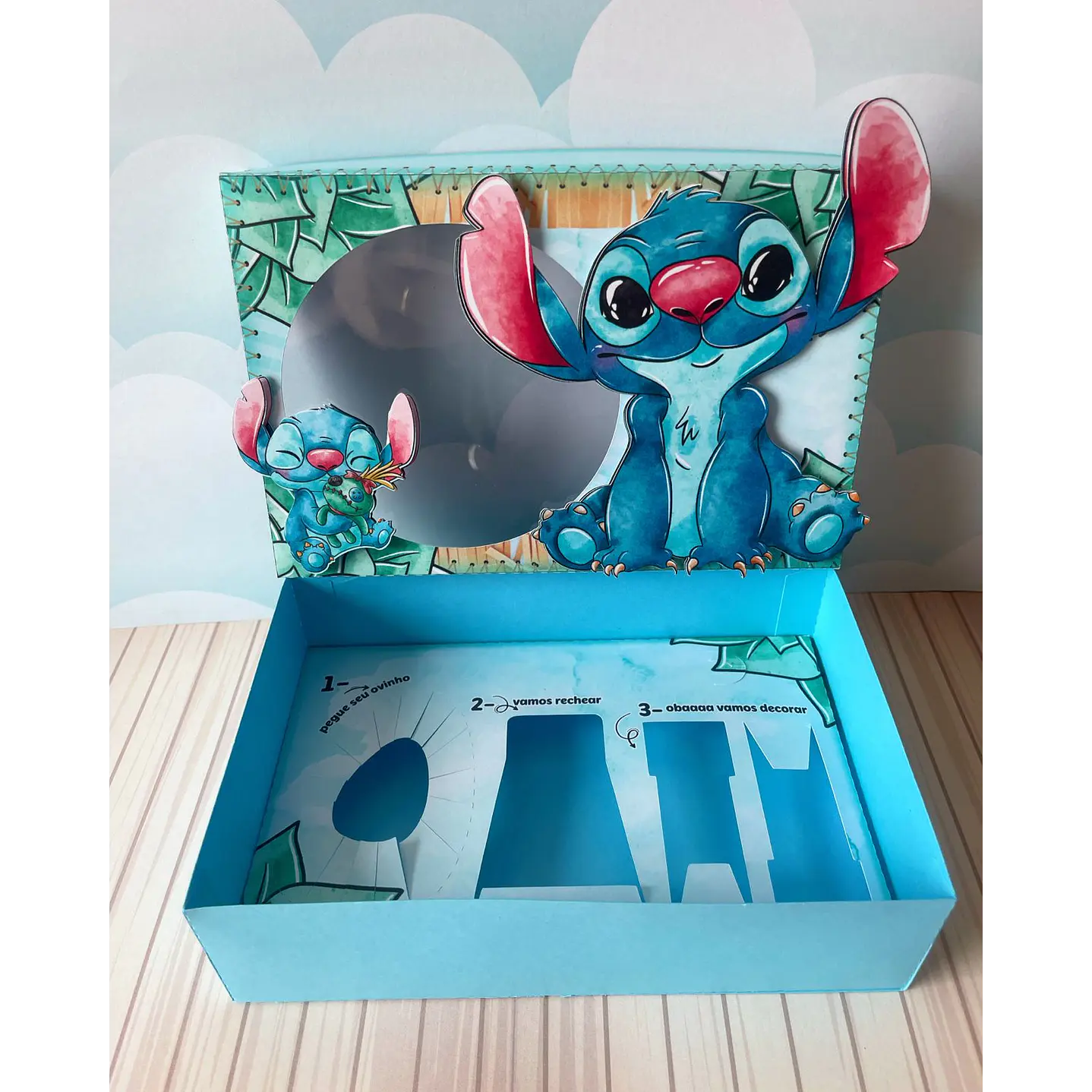 Arquivo de Corte Mini Confeiteiro Stitch - Páscoa 5