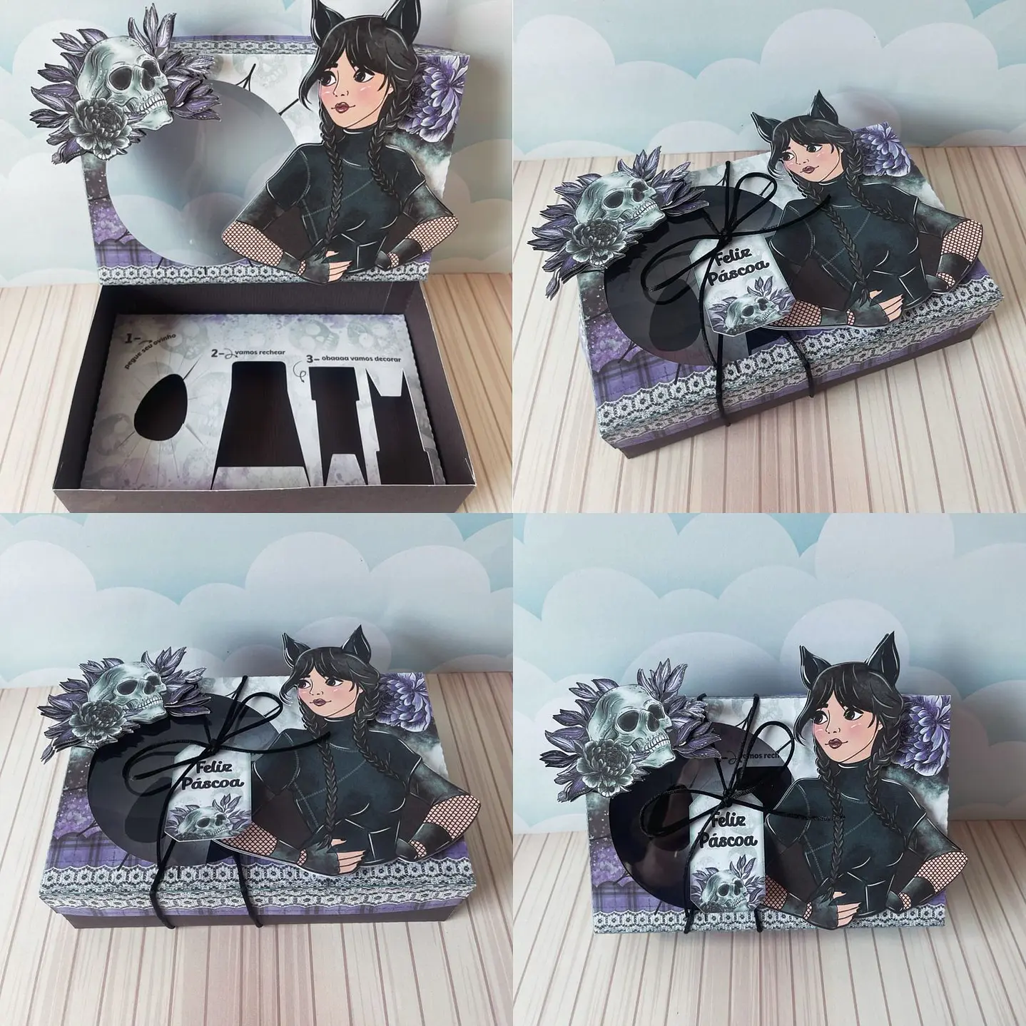 20 Arquivos de Corte Mini Confeiteiro Menina - PDF e Studio 8