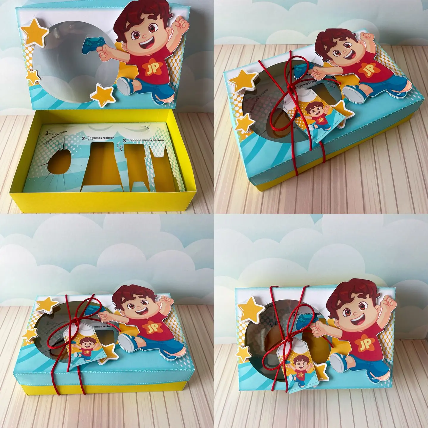 20 Arquivos de Corte Mini Confeiteiro Menino - PDF e Studio 12