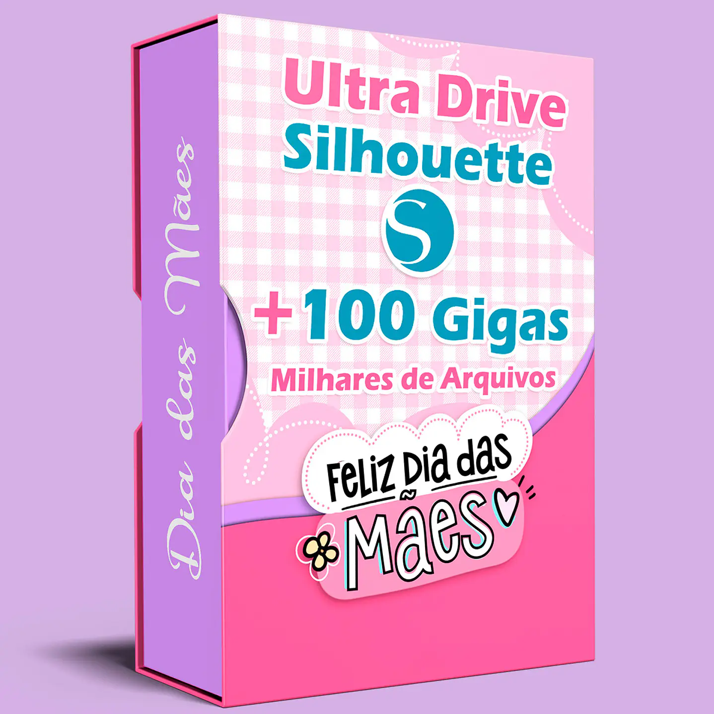 Mega Kit Digital Dia das Mães PNG PDF Silhouette +100GB Artes para Personalizados 10