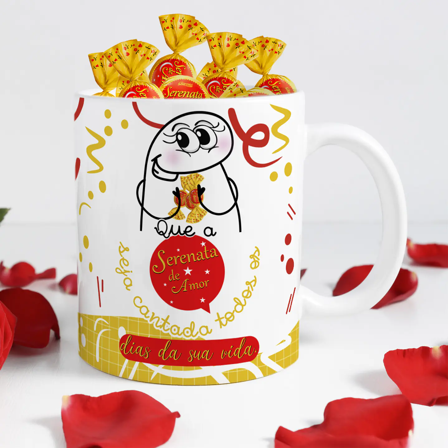 14 Artes Canecas Dia das Mães Flork chocolate PNG e CDR Editável 7