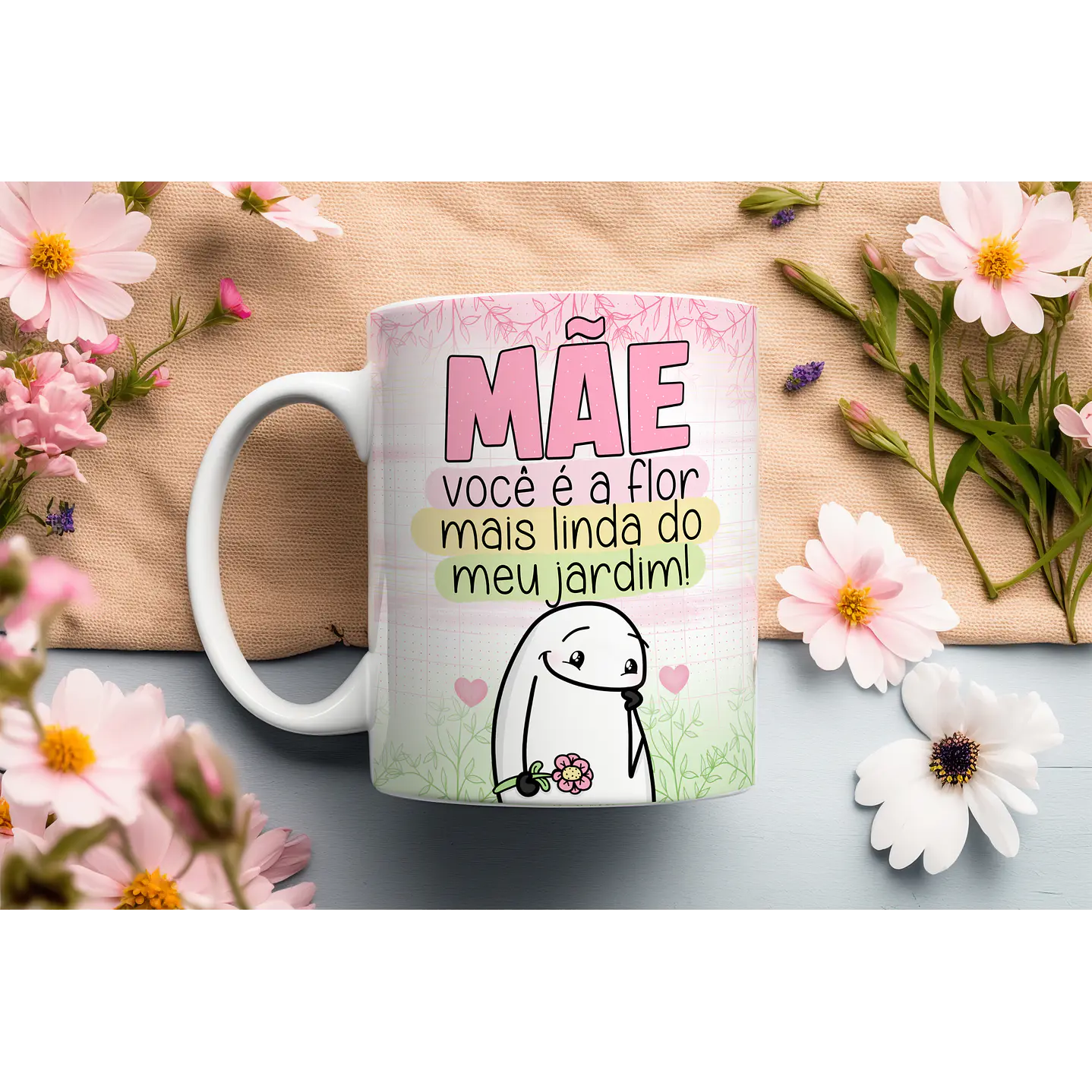 25 Artes Canecas Dia das Mães Flork mais 84 Elementos PNG 3
