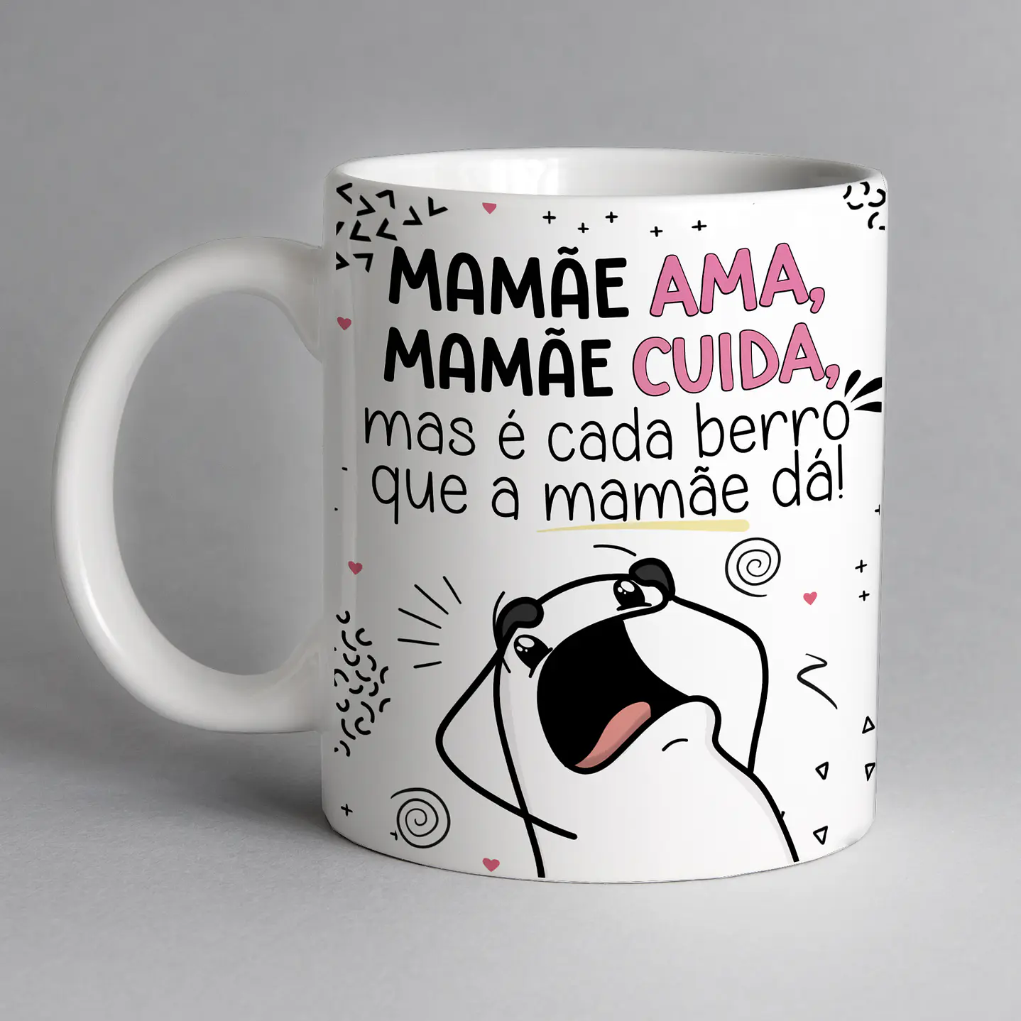 25 Artes Canecas Dia das Mães Flork mais 84 Elementos PNG 14