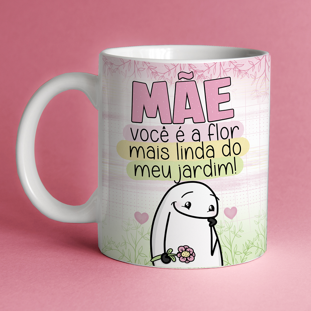 25 Artes Canecas Dia das Mães Flork mais 84 Elementos PNG