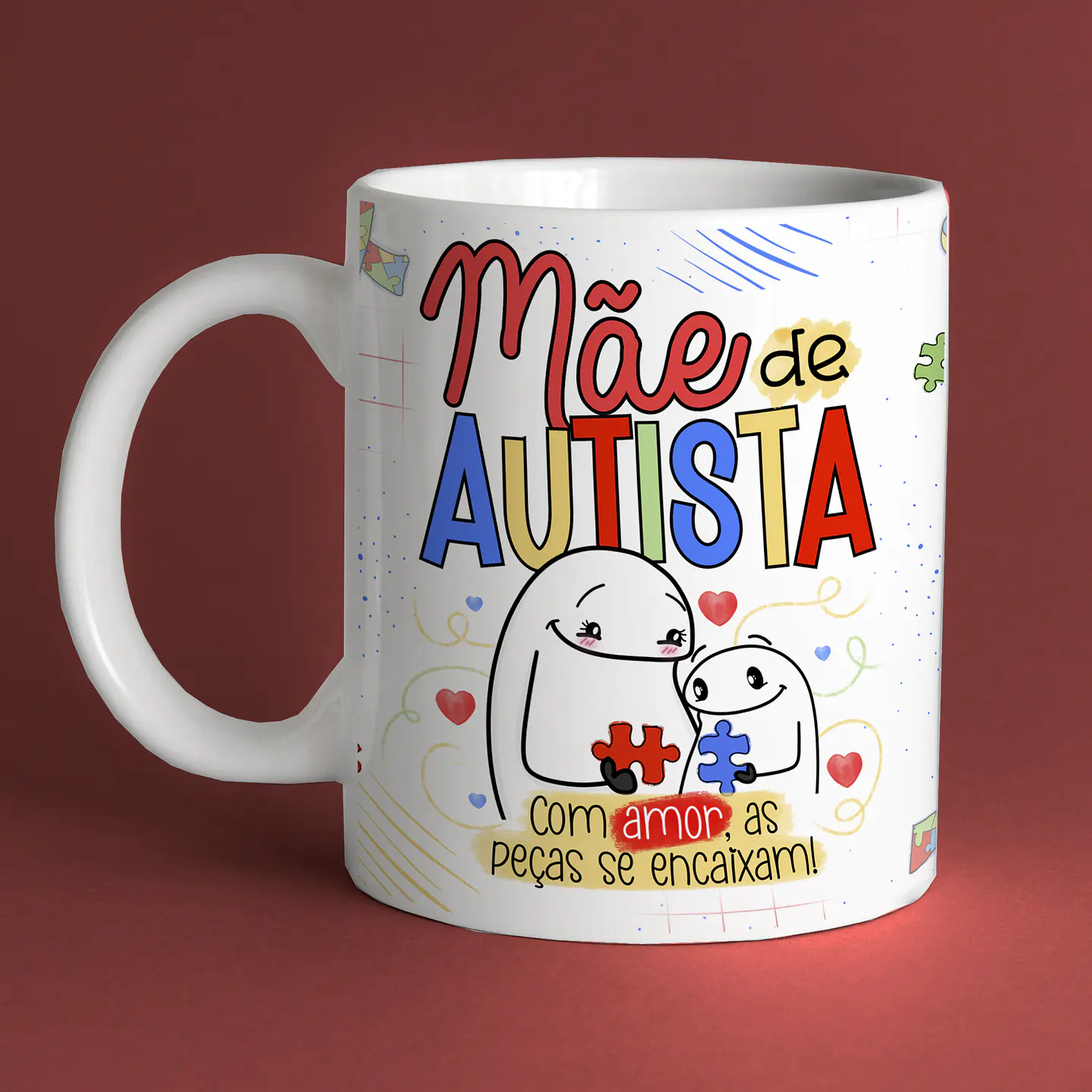 25 Artes Canecas Dia das Mães Flork mais 84 Elementos PNG 24