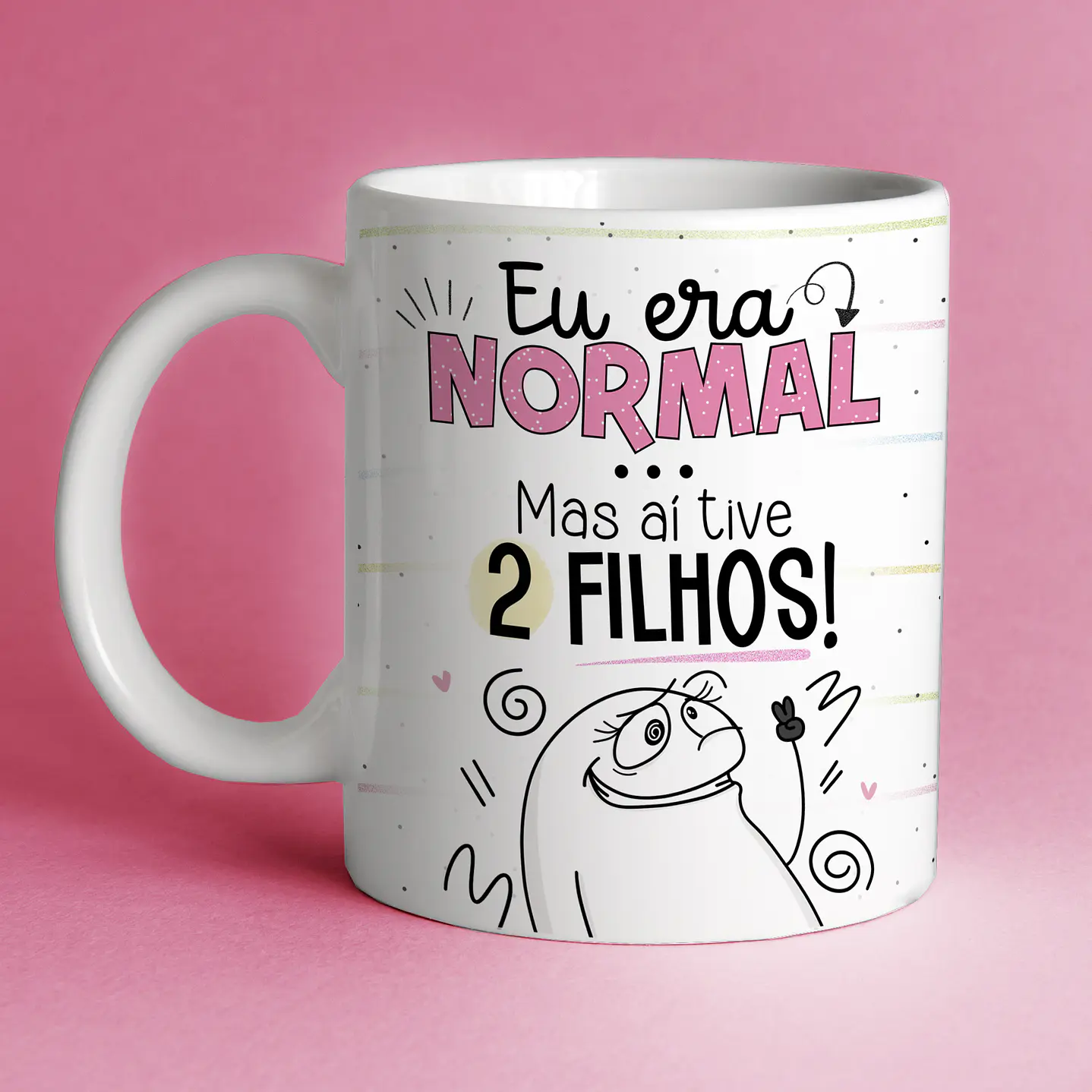 25 Artes Canecas Dia das Mães Flork mais 84 Elementos PNG 28