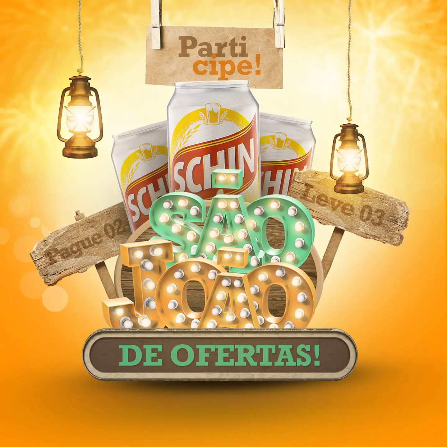 90 Artes Editável Eventos São João PSD Photoshop - Festa Junina  8