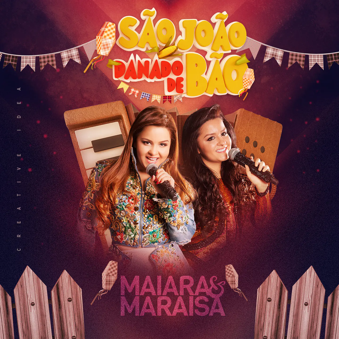 90 Artes Editável Eventos São João PSD Photoshop - Festa Junina  11
