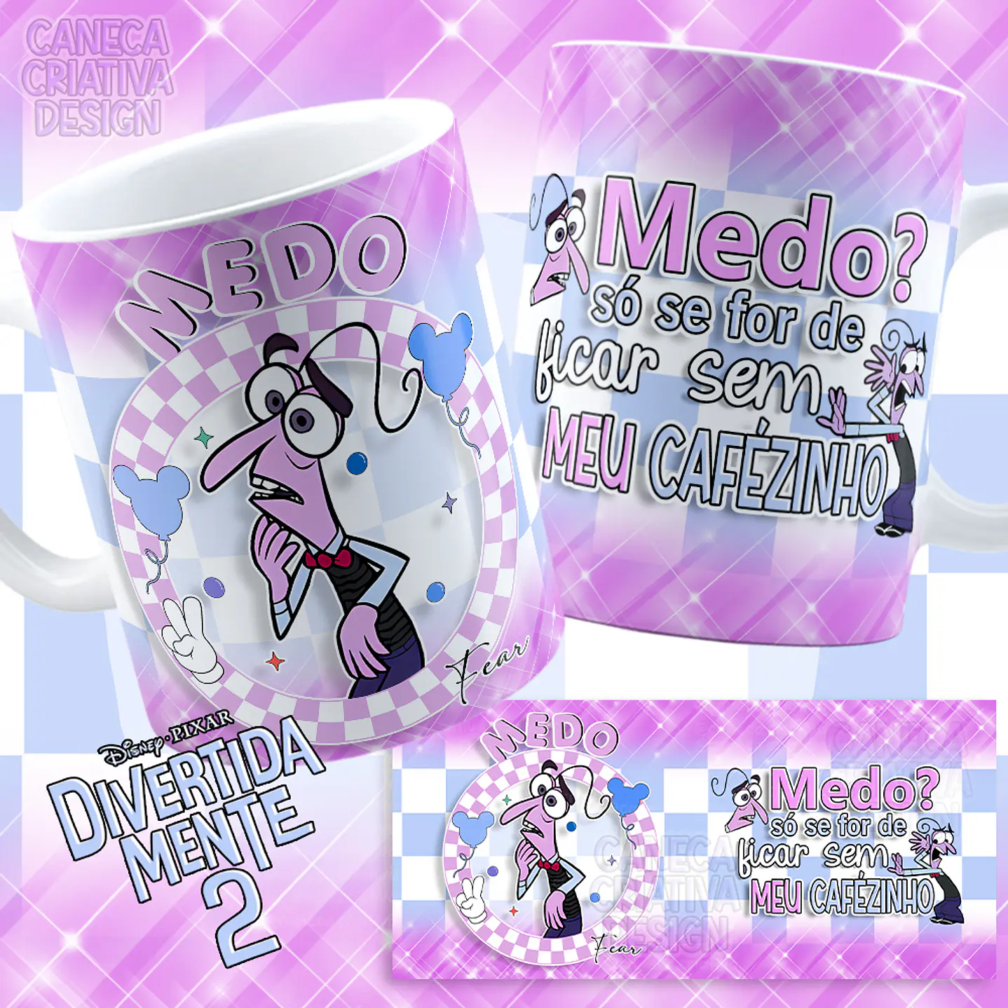 Kit Digital Divertida Mente 2 Imagens PNG 14