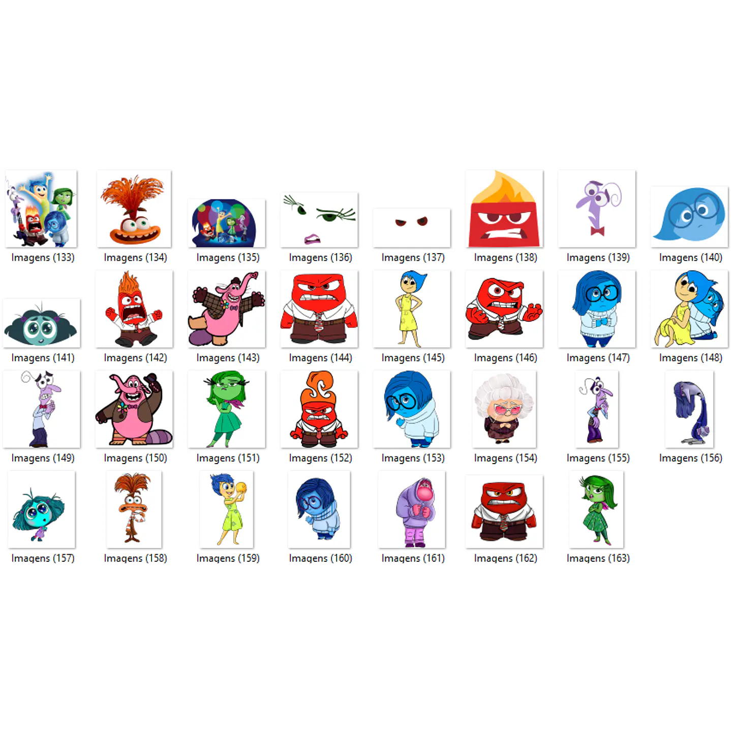Kit Digital Divertida Mente 2 Imagens PNG 6