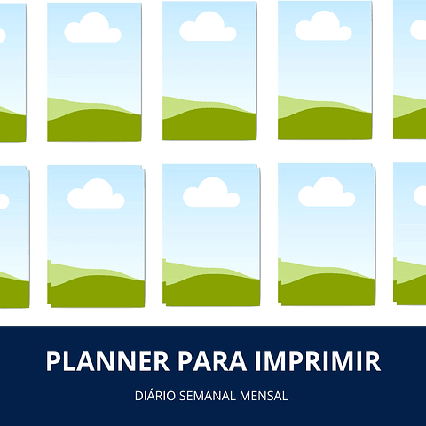 25 Mockups para Agendas ou Planners Editáveis com Canva 