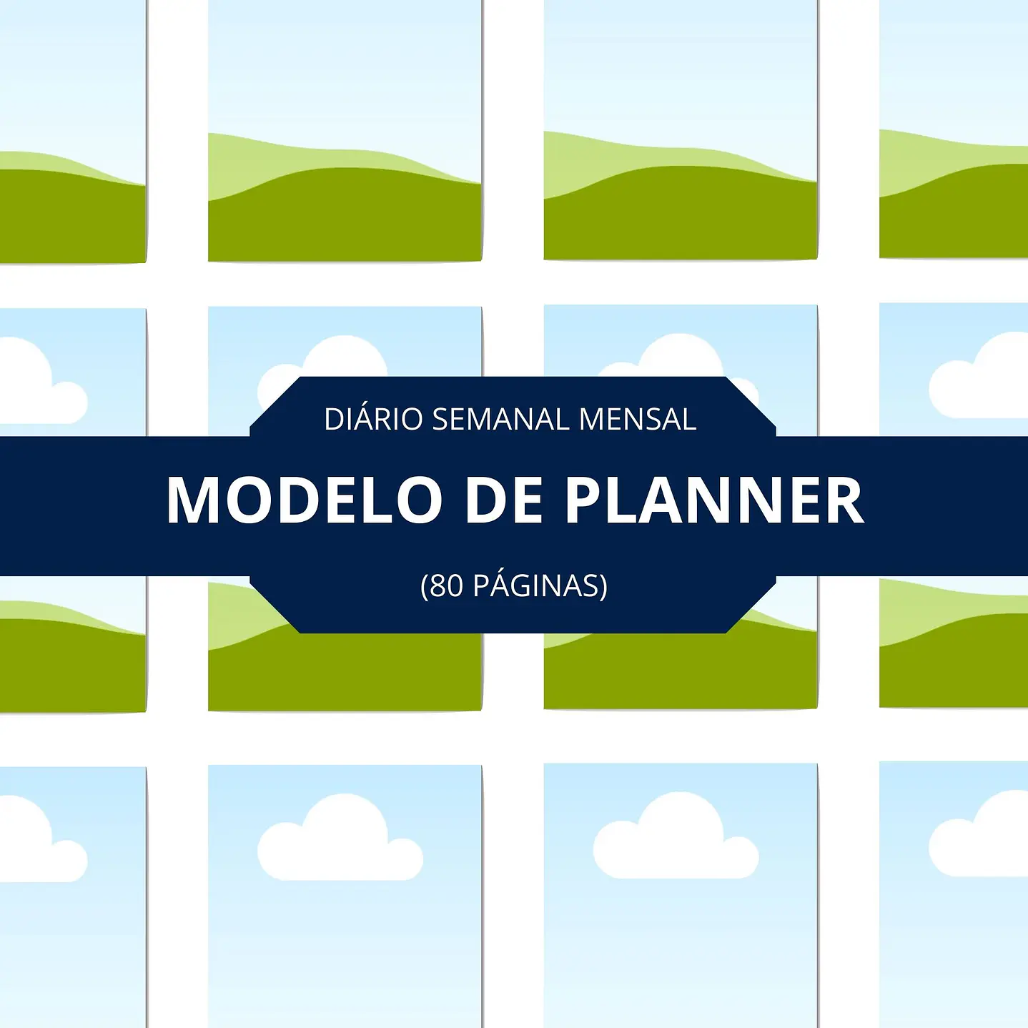 25 Mockups para Agendas ou Planners Editáveis com Canva  3