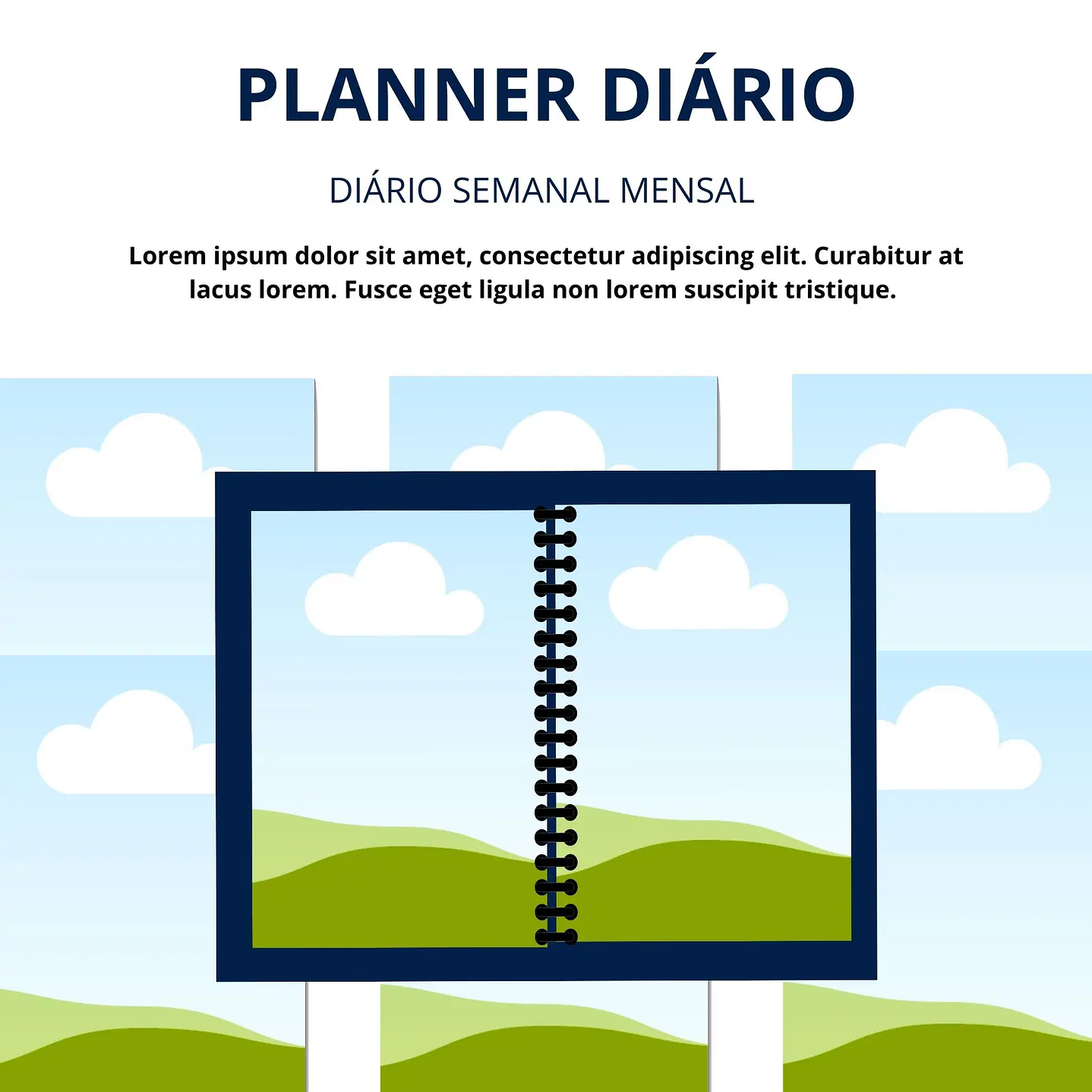 25 Mockups para Agendas ou Planners Editáveis com Canva  23