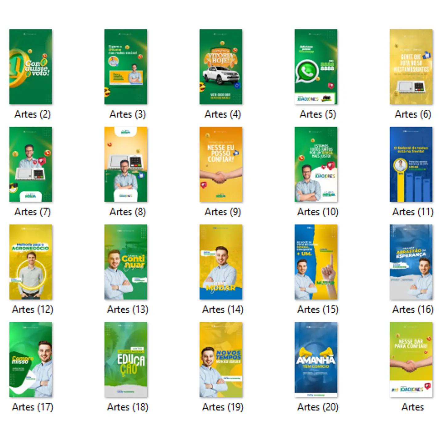 Pack do Candidato Editável com Canva - Políticas Eleições 2024  4