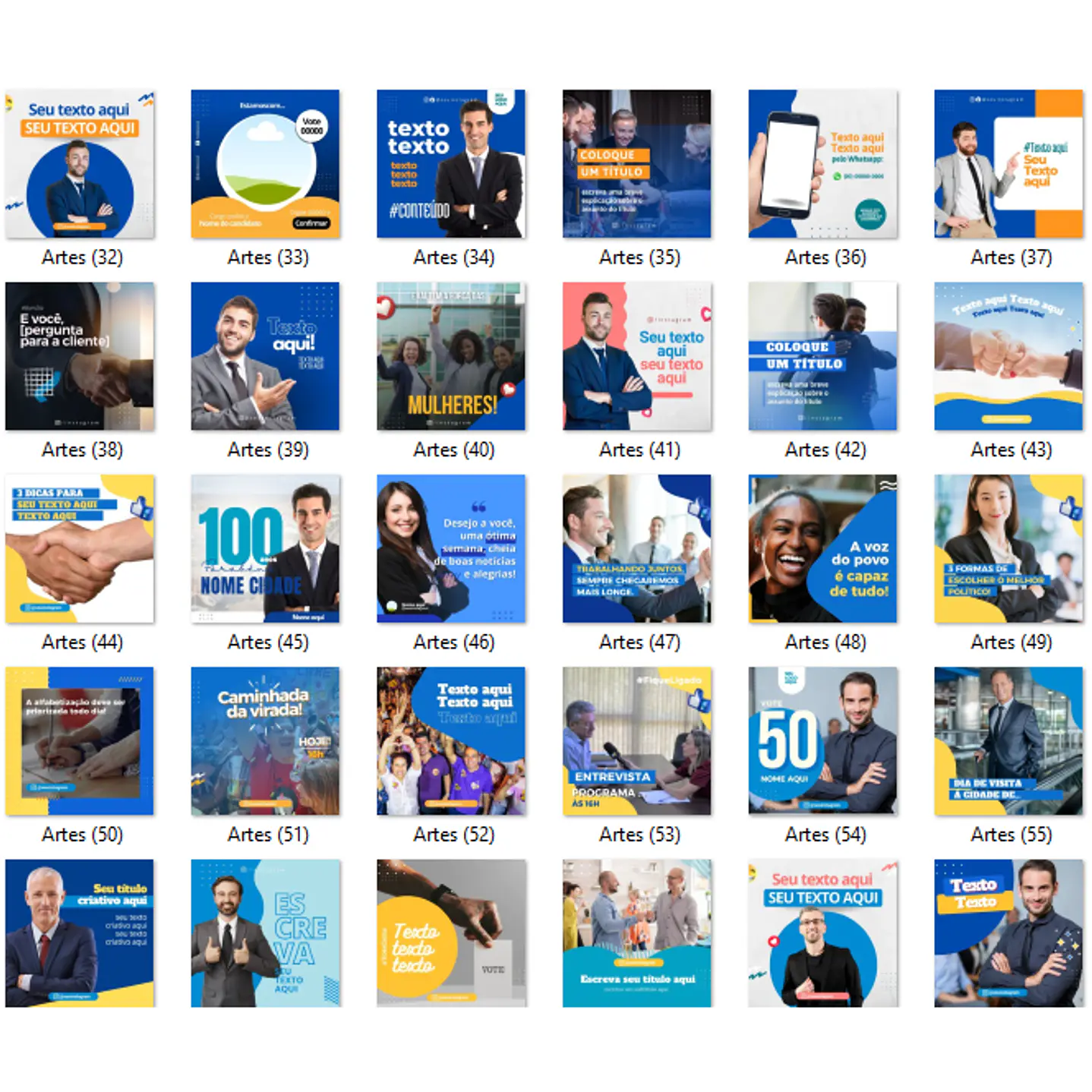 Pack do Candidato Editável com Canva - Políticas Eleições 2024  6