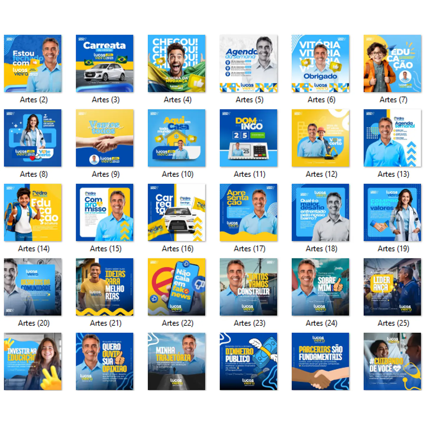 Pack do Candidato Editável com Canva - Políticas Eleições 2024  8