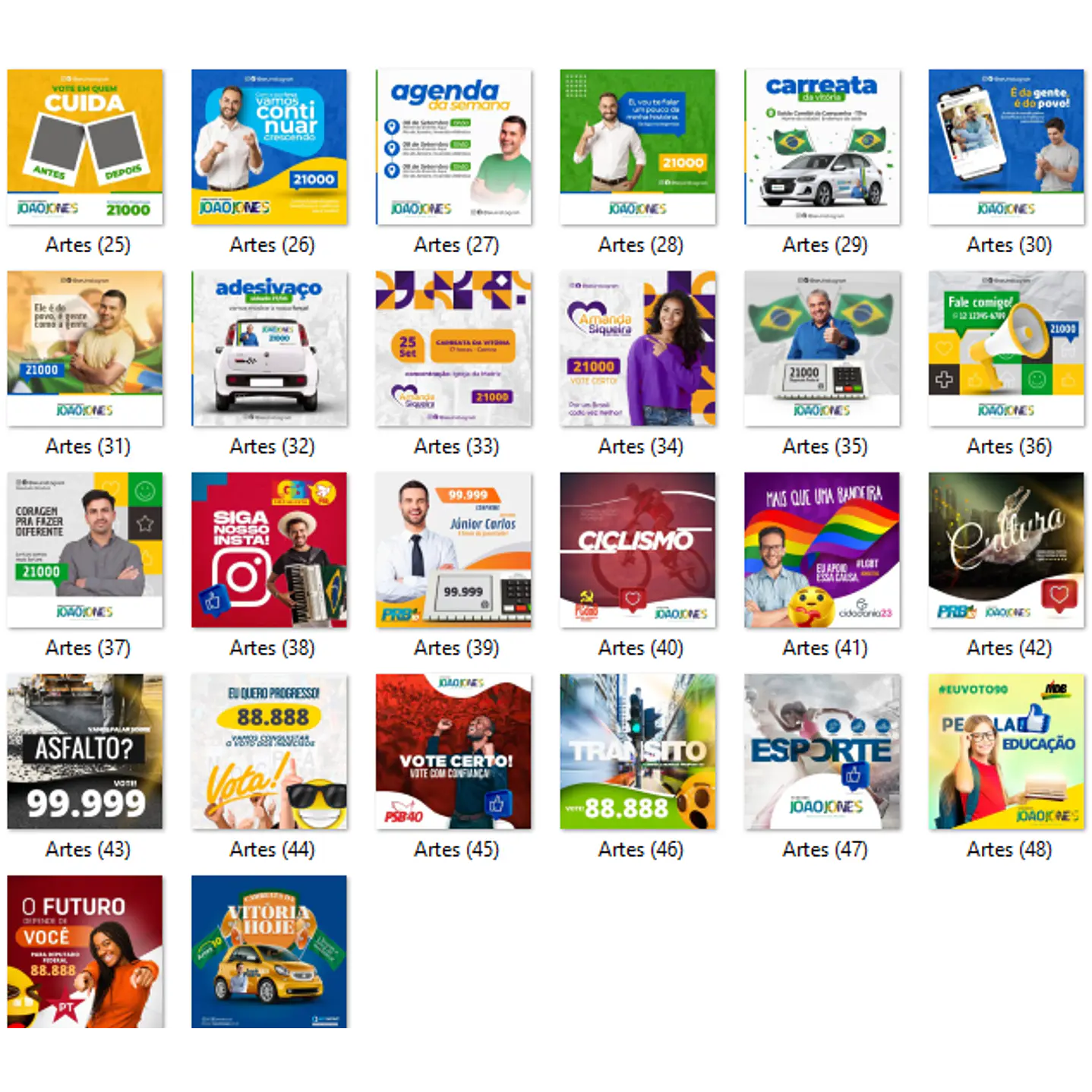 Pack do Candidato Editável com Canva - Políticas Eleições 2024  12