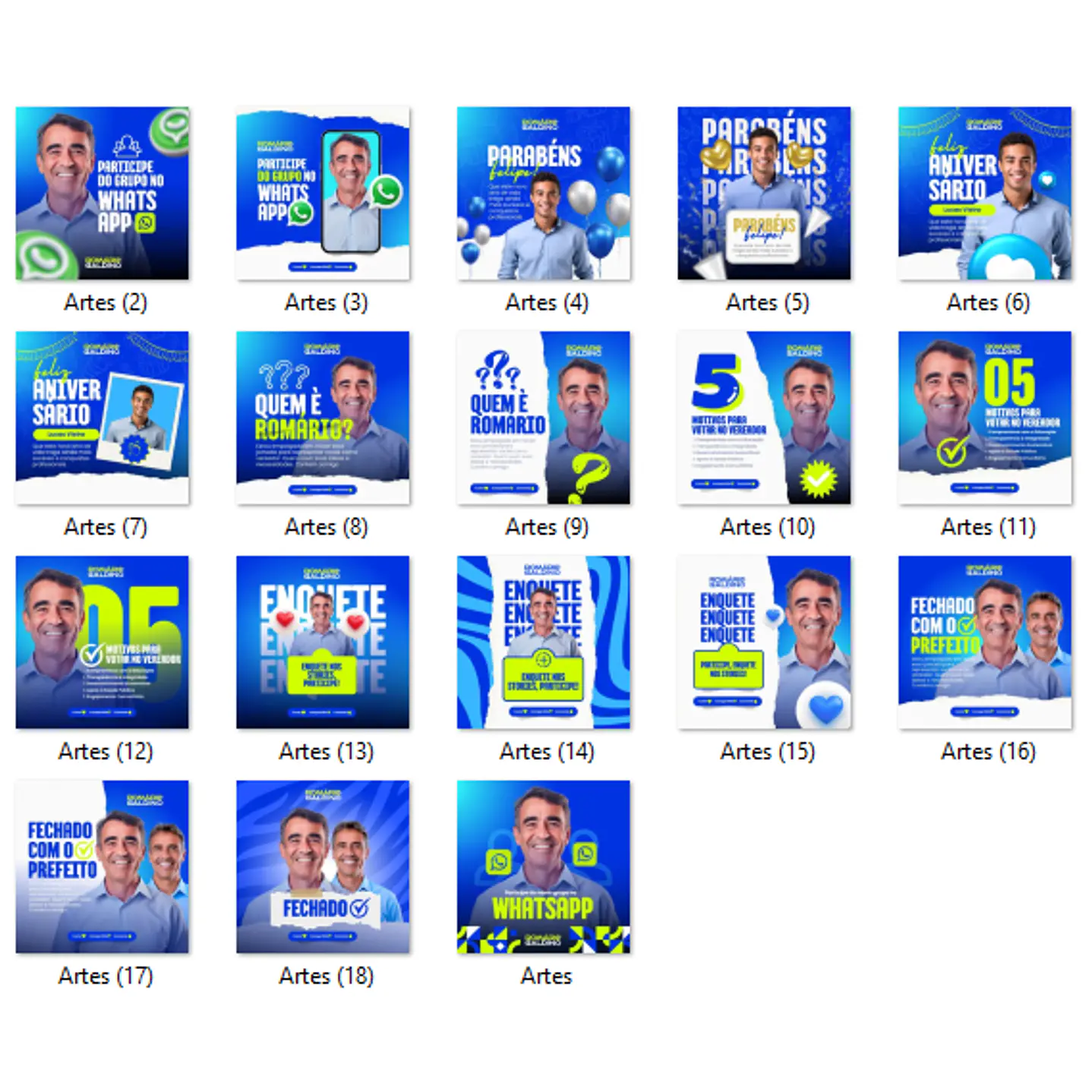 Pack do Candidato Editável com Canva - Políticas Eleições 2024  16