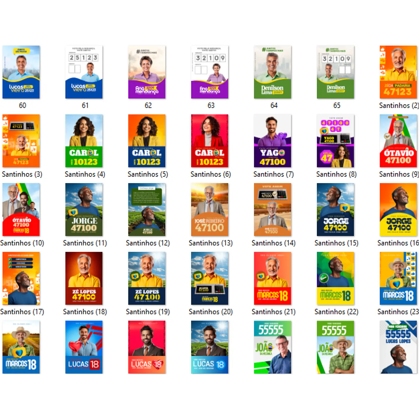 Pack do Candidato Editável com Canva - Políticas Eleições 2024 38