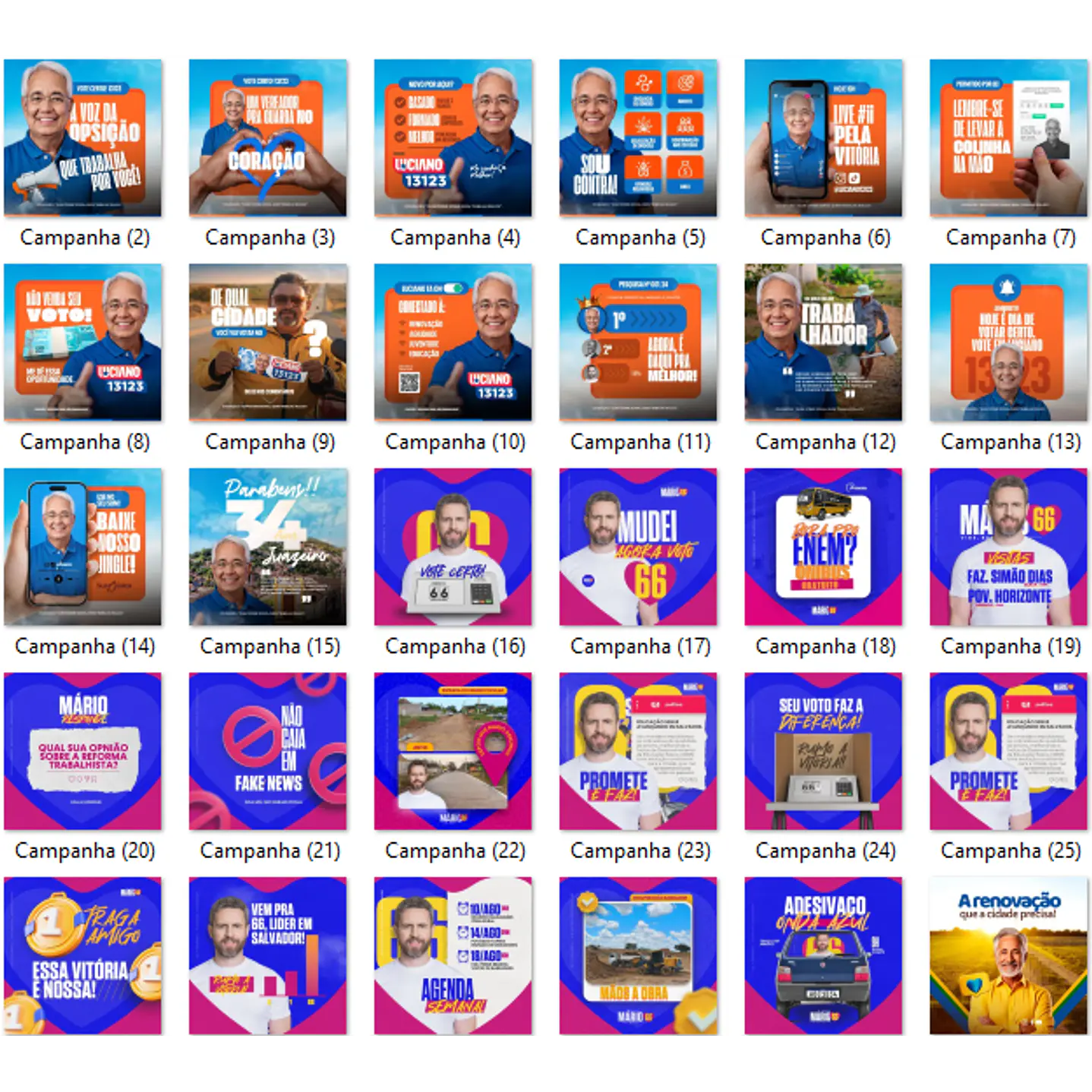 Pack do Candidato Editável com Canva - Políticas Eleições 2024 4