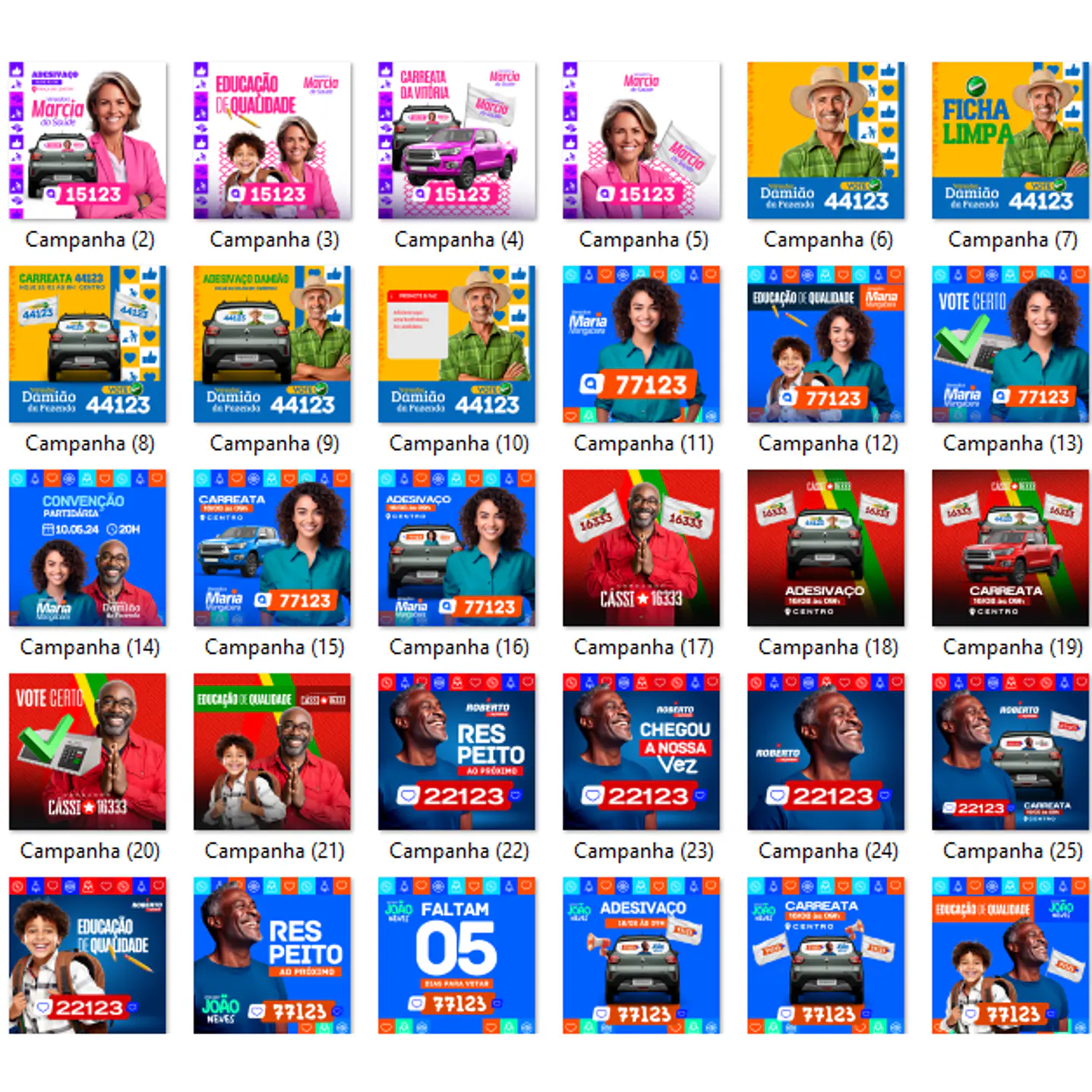 Pack do Candidato Editável com Canva - Políticas Eleições 2024 3