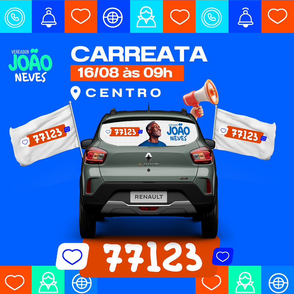 Pack do Candidato Editável com Canva - Políticas Eleições 2024