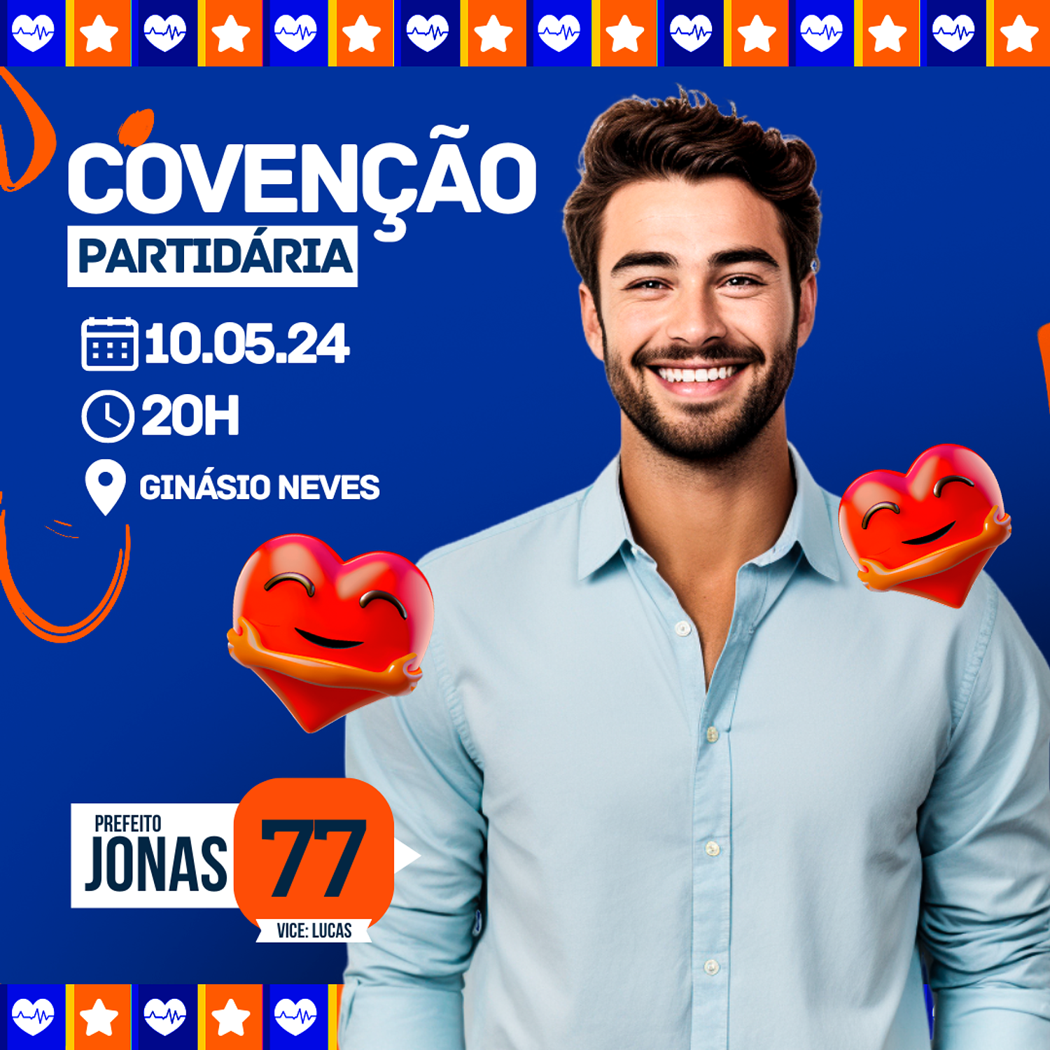 Pack do Candidato Editável com Canva - Políticas Eleições 2024 7