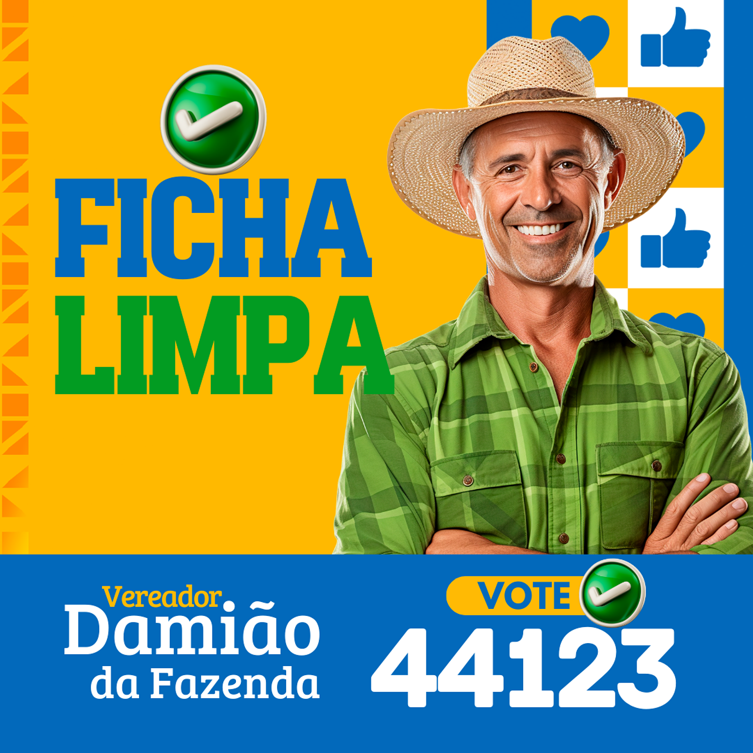 Pack do Candidato Editável com Canva - Políticas Eleições 2024 2