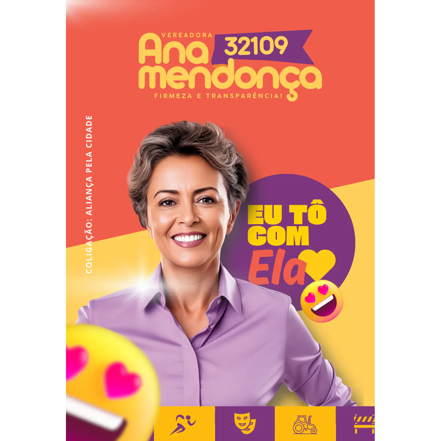 Pack do Candidato Editável com Canva - Políticas Eleições 2024 18