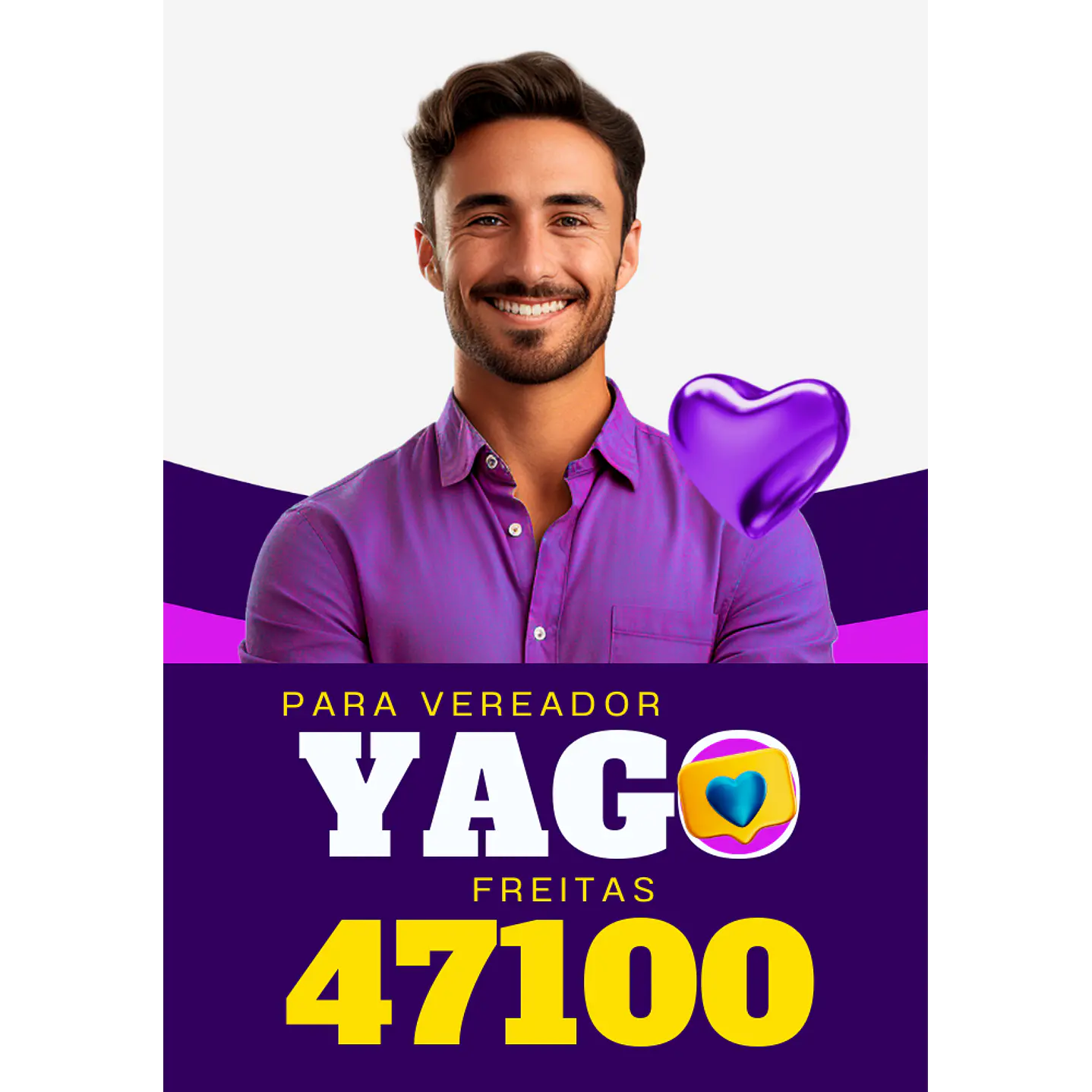Pack do Candidato Editável com Canva - Políticas Eleições 2024 21
