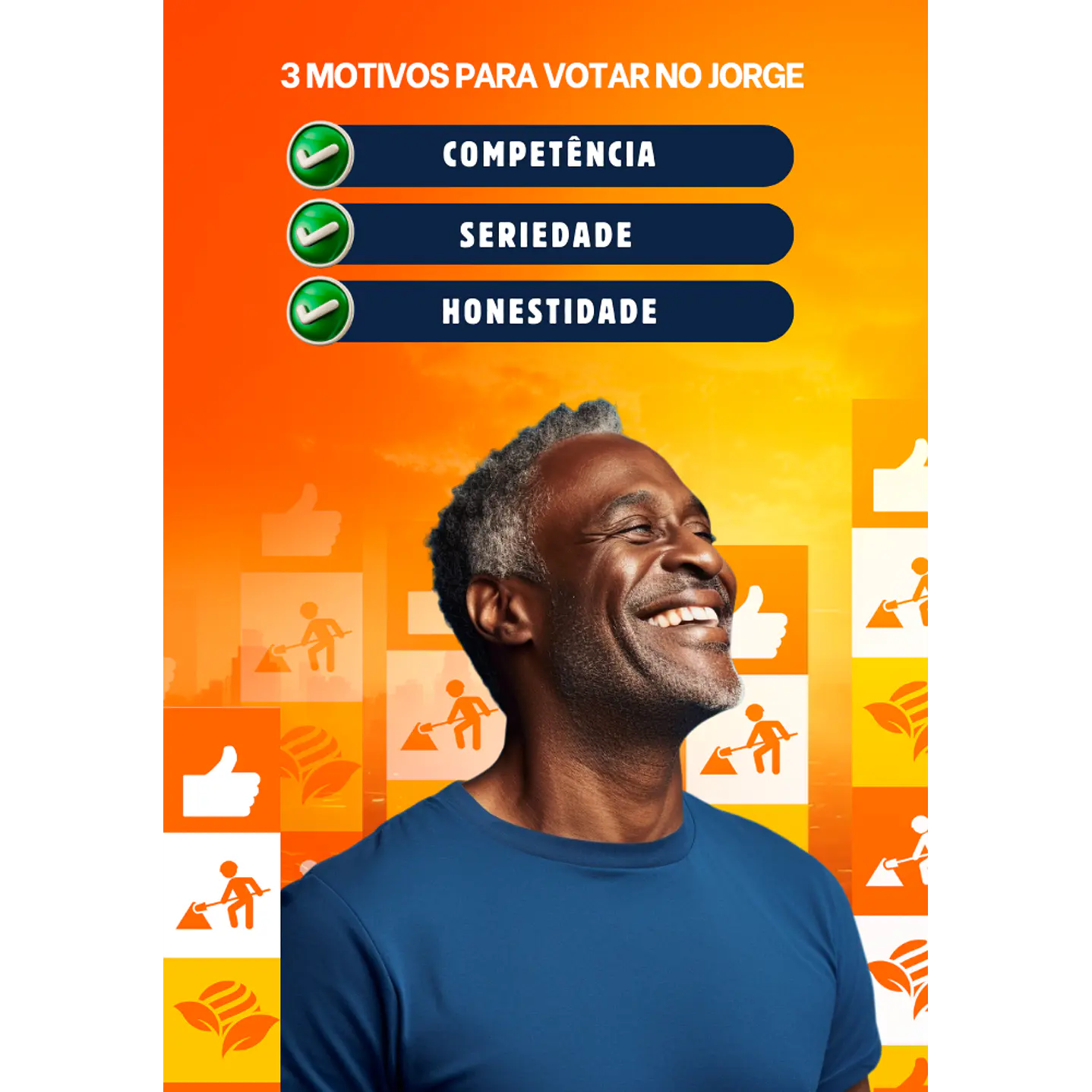 Pack do Candidato Editável com Canva - Políticas Eleições 2024 26