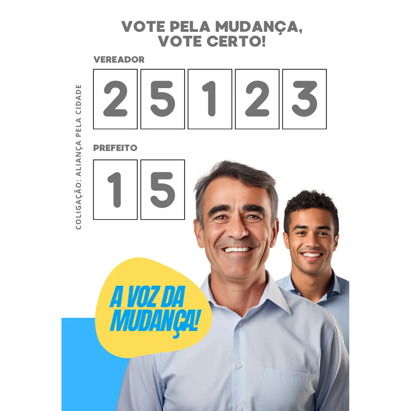 Pack do Candidato Editável com Canva - Políticas Eleições 2024 33