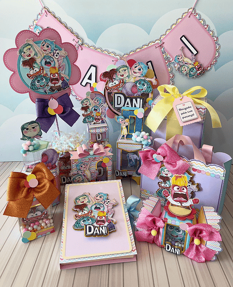 Arquivo de Corte Silhouette Divertida Mente 2 