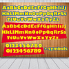 Digital Toy Story PNG Kit Alfabeto Letras y Números clipart