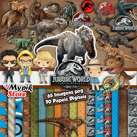 Kit digital Super Jurassic Park - Dinosaur Park