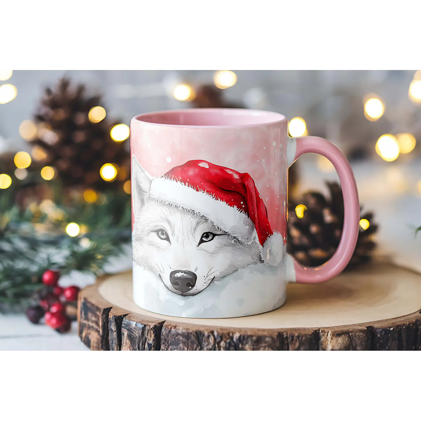 42 Artes Prontas Canecas Natal Aquarela  8