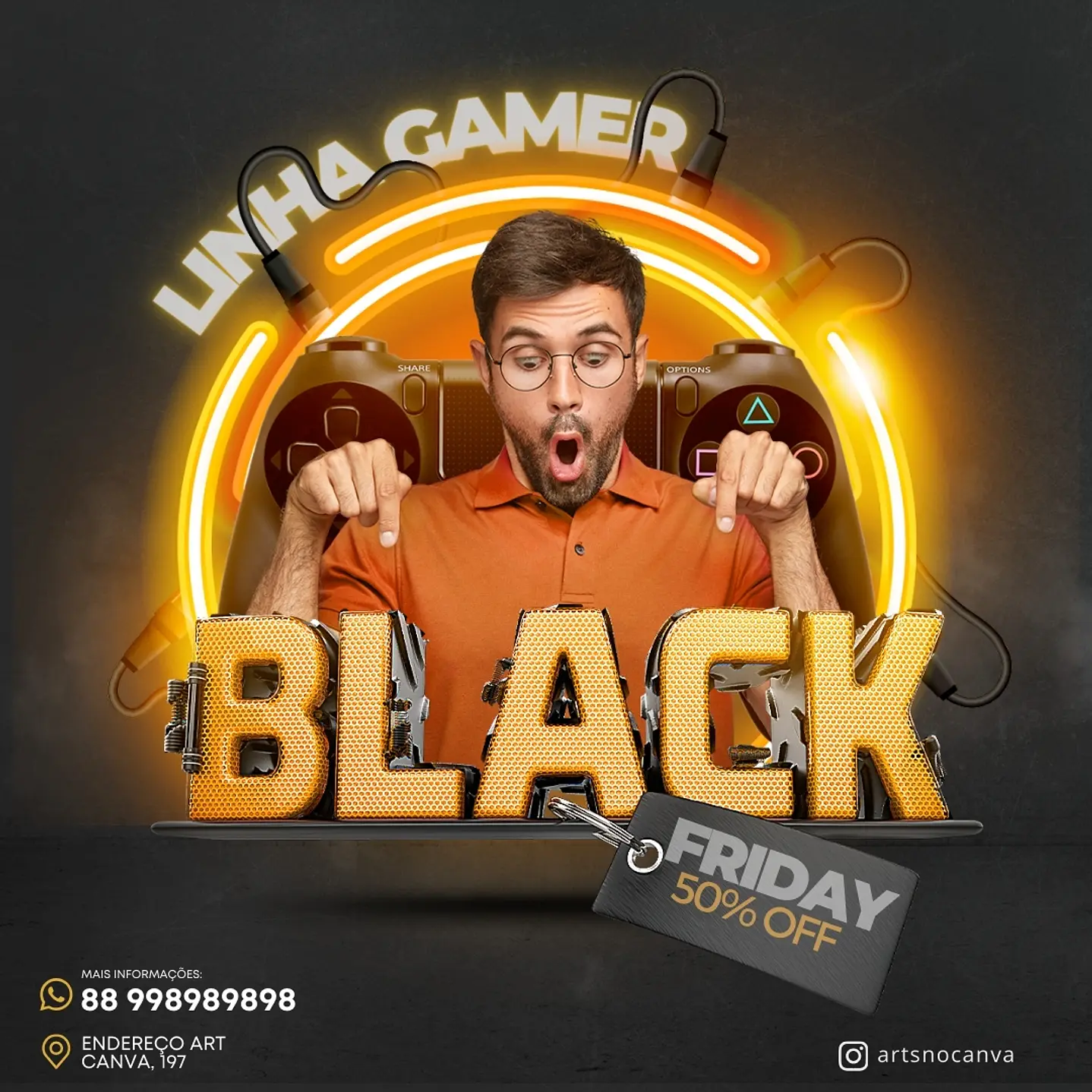 80 Artes Black Friday Editáveis com Canva 21