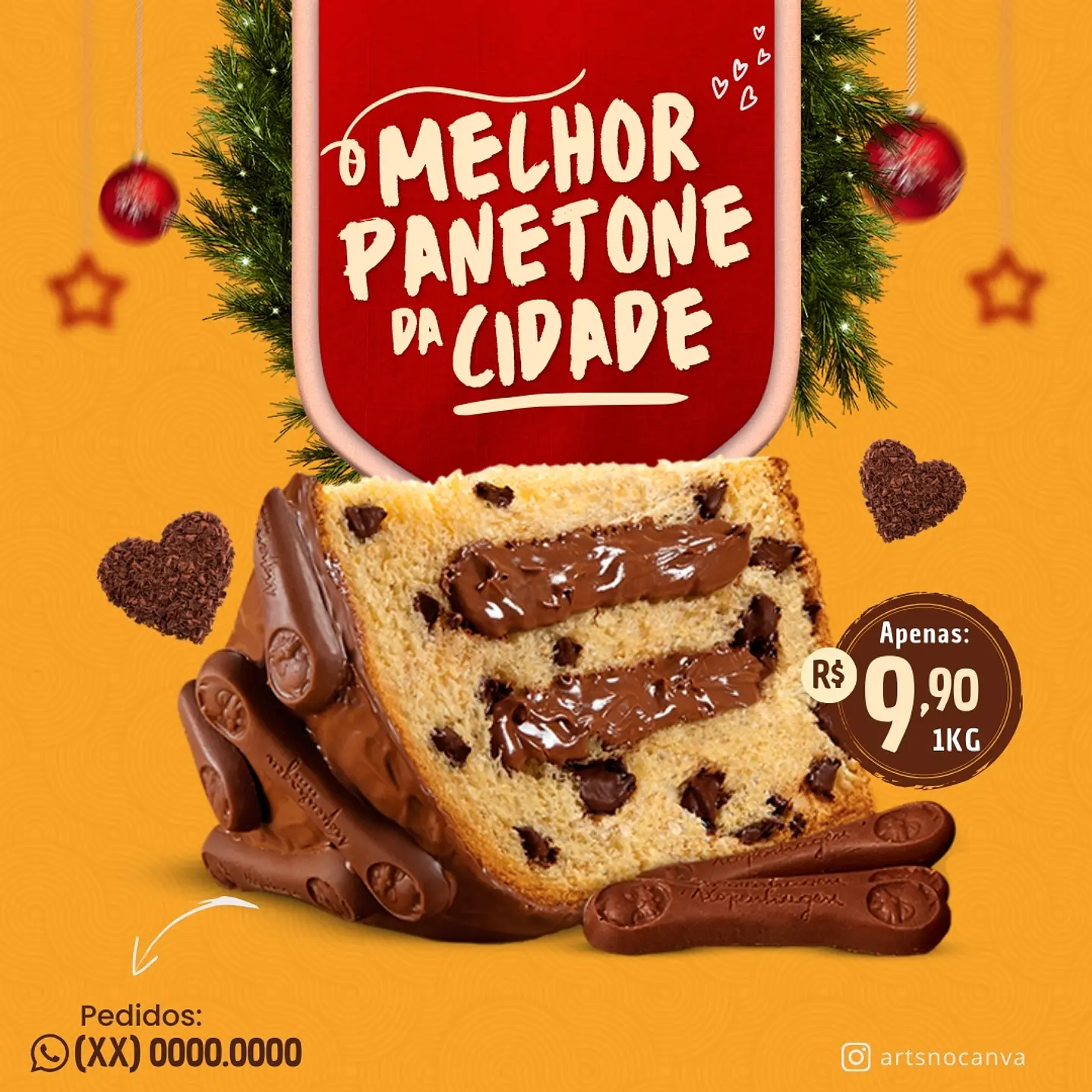 115 Artes Natal Editáveis com Canva 4