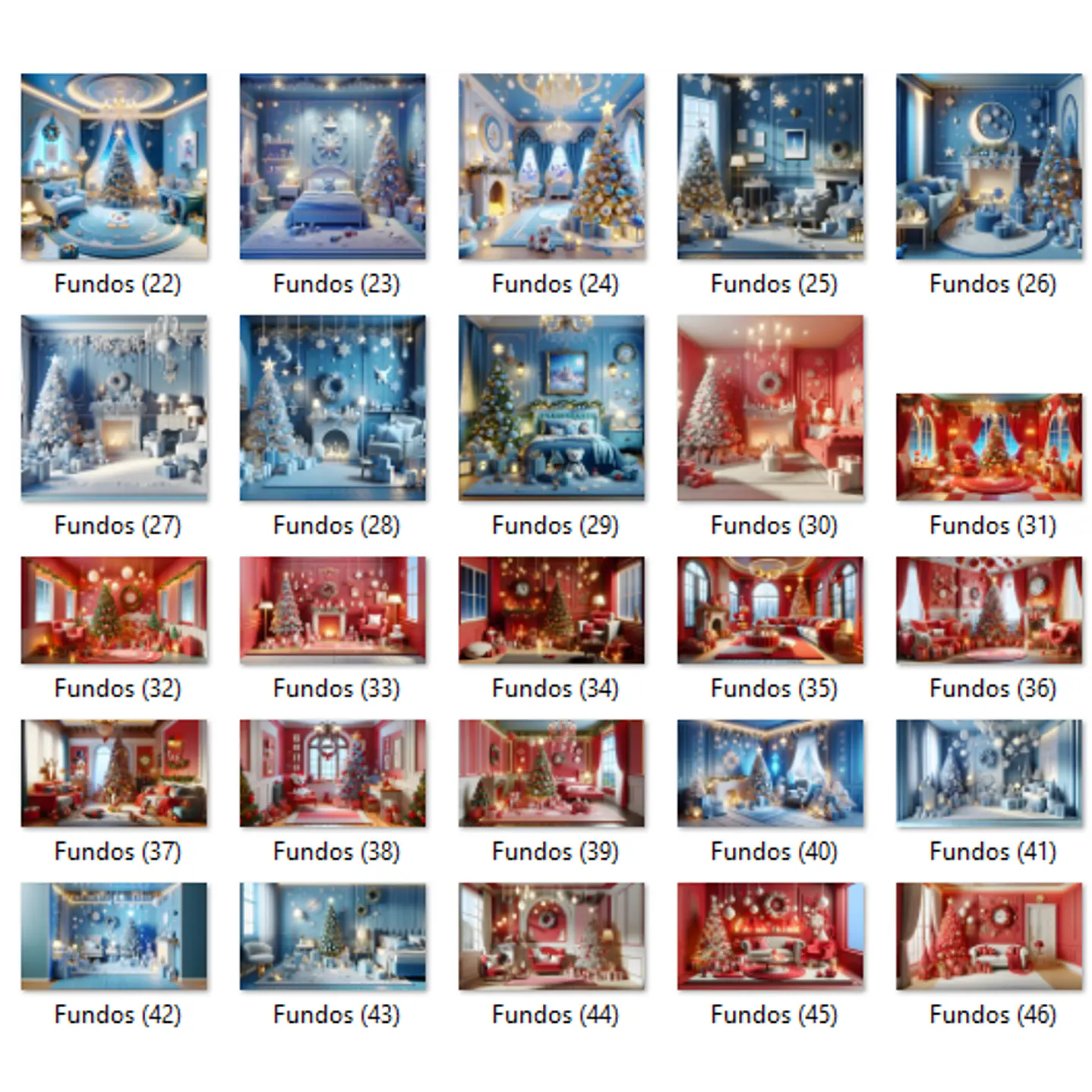 Kit Digital Lilo e Stitch Natal 3D Imagens PNG e Fundos 7