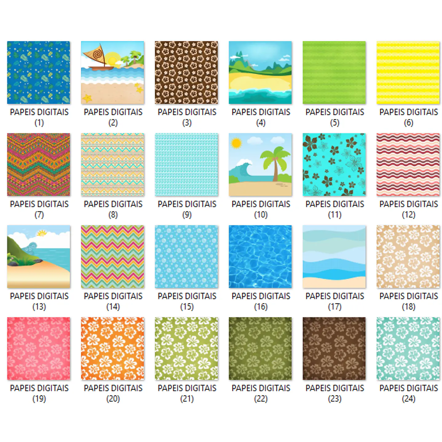 Kit Digital Moana 2 Imagens PNG 5