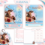 Kit Digital Encadernação Moana 2 - Completo